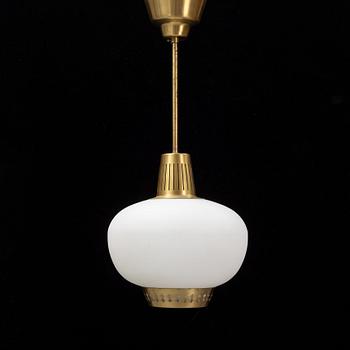 Hans Bergström, a brass and glass lamp.