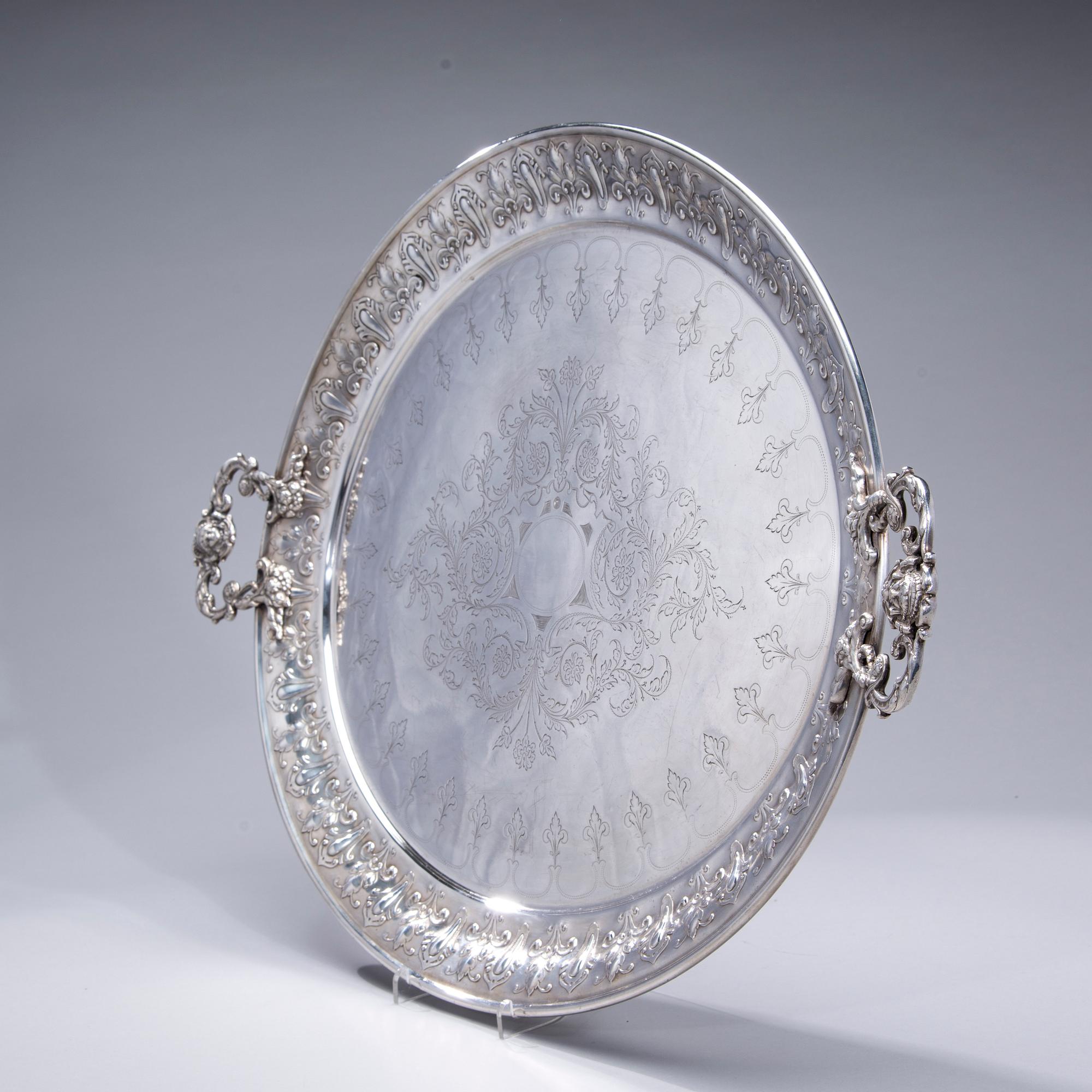 BRICKA, nysilver, 1800-talets slut.