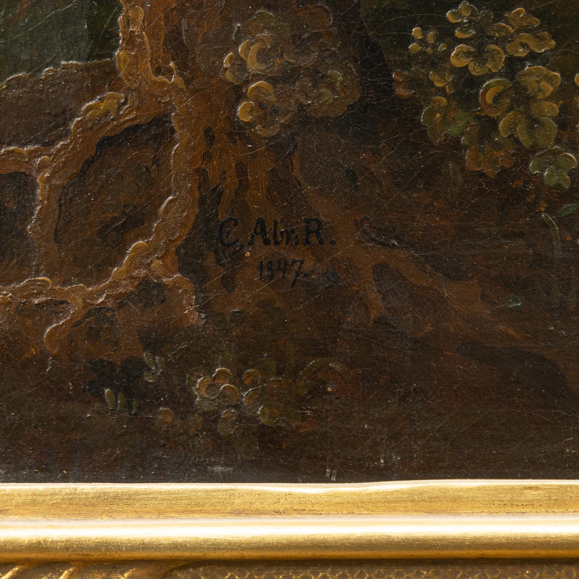 Carl Abraham Rothstén, Skogslandskap.