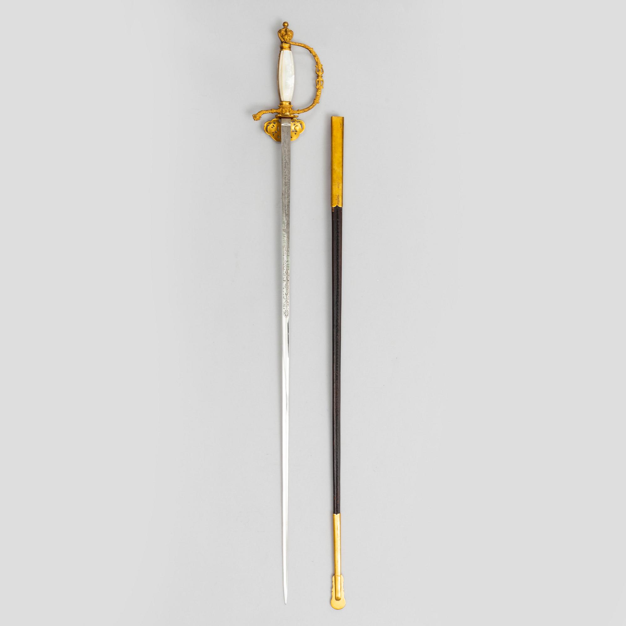 A Swedish sword before 1905.
