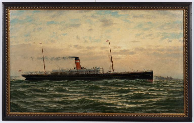 George Parker Greenwood, "SS Canada" of the Dominion Line.