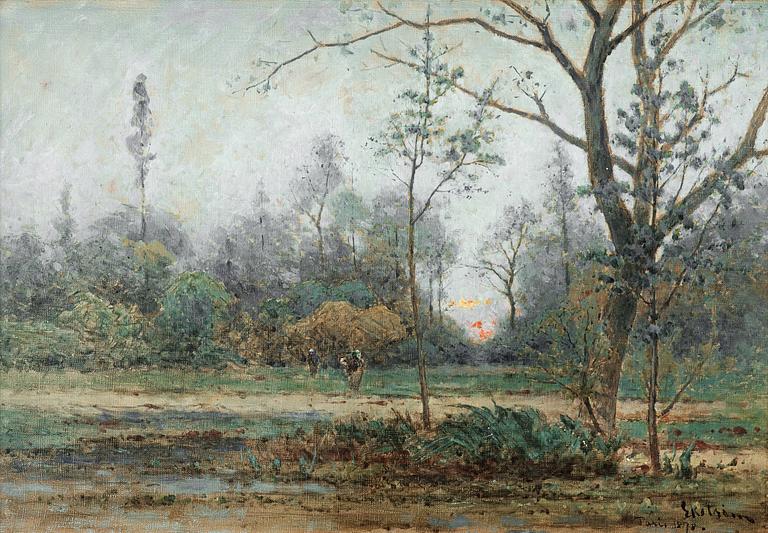 Per Ekström, Foret de fontainebleau, Barbizon.