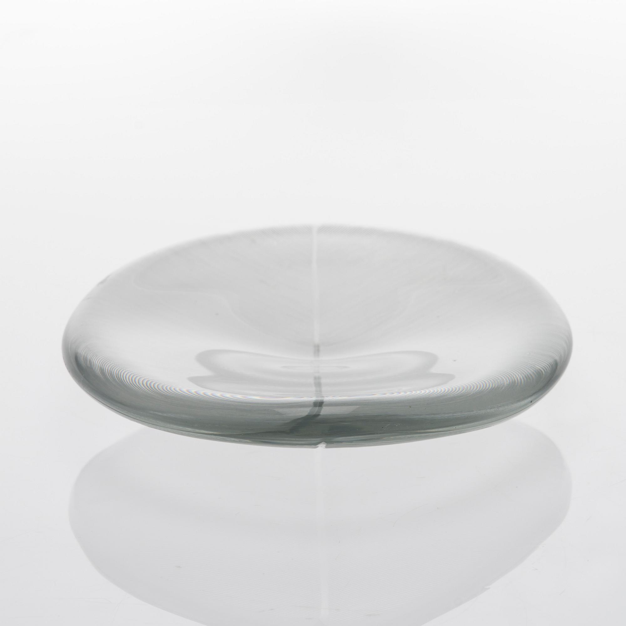 TAPIO WIRKKALA, DISH. Leaf. Signed Tapio Wirkkala, Iittala -55.