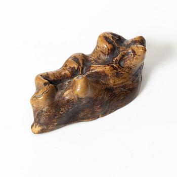 Träföremål, sex stycken, 1700 - 1800-tal.