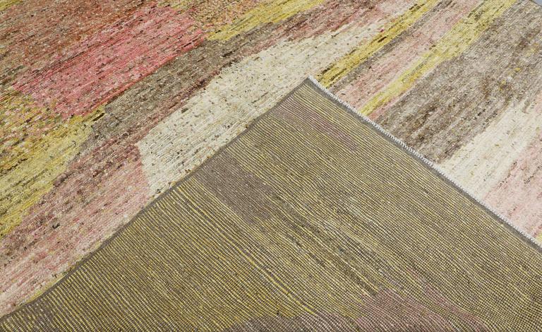 A rug, Morocco design, approx. 298 x 247 cm.