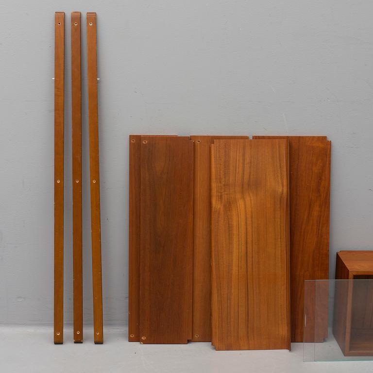 POUL CADOVIUS, a teak shelf system, 'Royal System'.