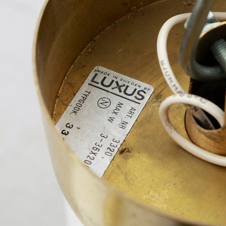 TAKLAMPA, "Candus Cylinder", Uno Kristiansson, Luxus, 1900-talets andra hälft.
