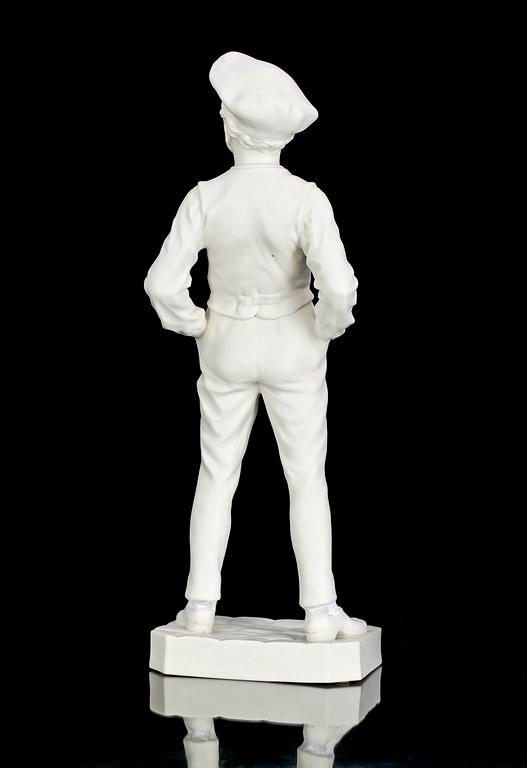 FIGURIN, parian, Gustafsberg. Tidigt 1900-tal.