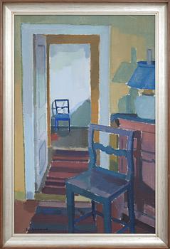 RICHARD BJÖRKLUND, olja på duk, sign.