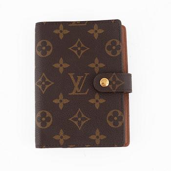 Louis Vuitton, "Monogram canvas Ring Agenda Holder".