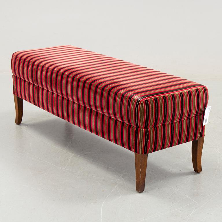 A 21st century footstool. Selva Style International Furniture, Italy.