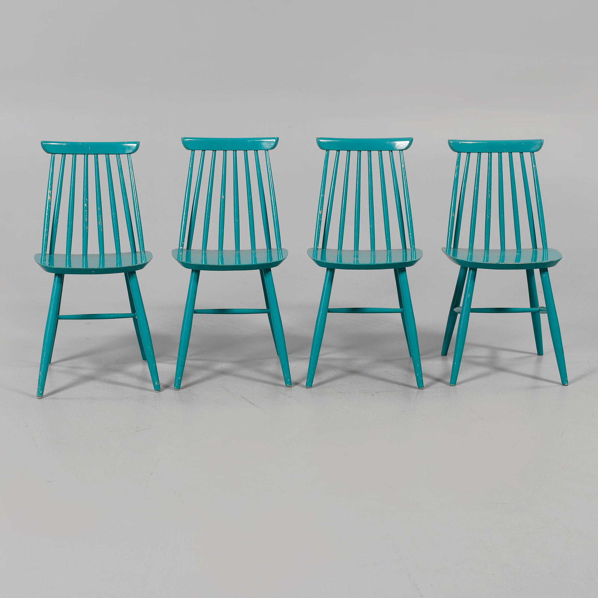 PINNSTOLAR, 4 st, 1900-talets andra hälft.