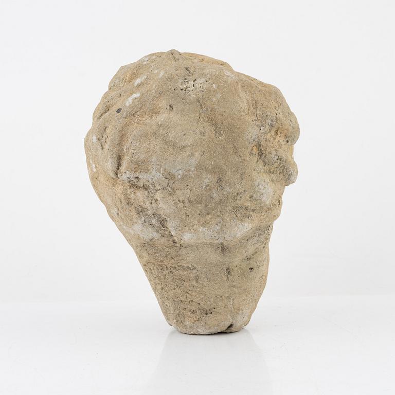 A sandstone sculpture, 19th/20th Century.