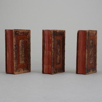 RENE-JACQUES CROISSANT, 3 volymer, Traité des Operations de Chirurgie, Paris 1738.