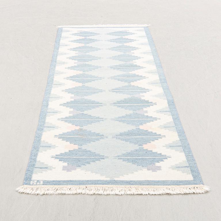 Rölakan rug, gallery signed BJ, approximately 255x87 cm.