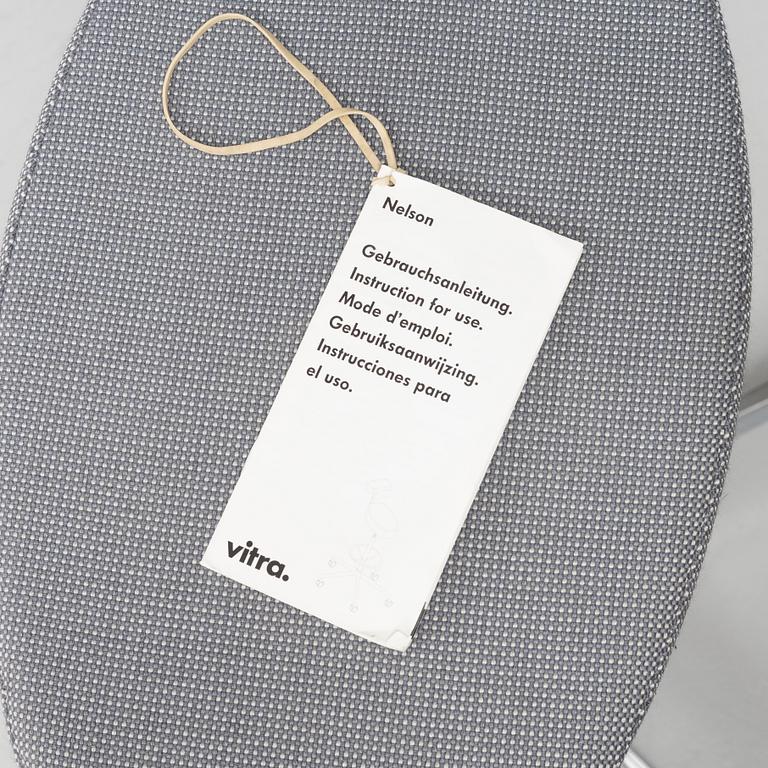 A 'Perch Chair' by George Nelson for Vitra, 2003.