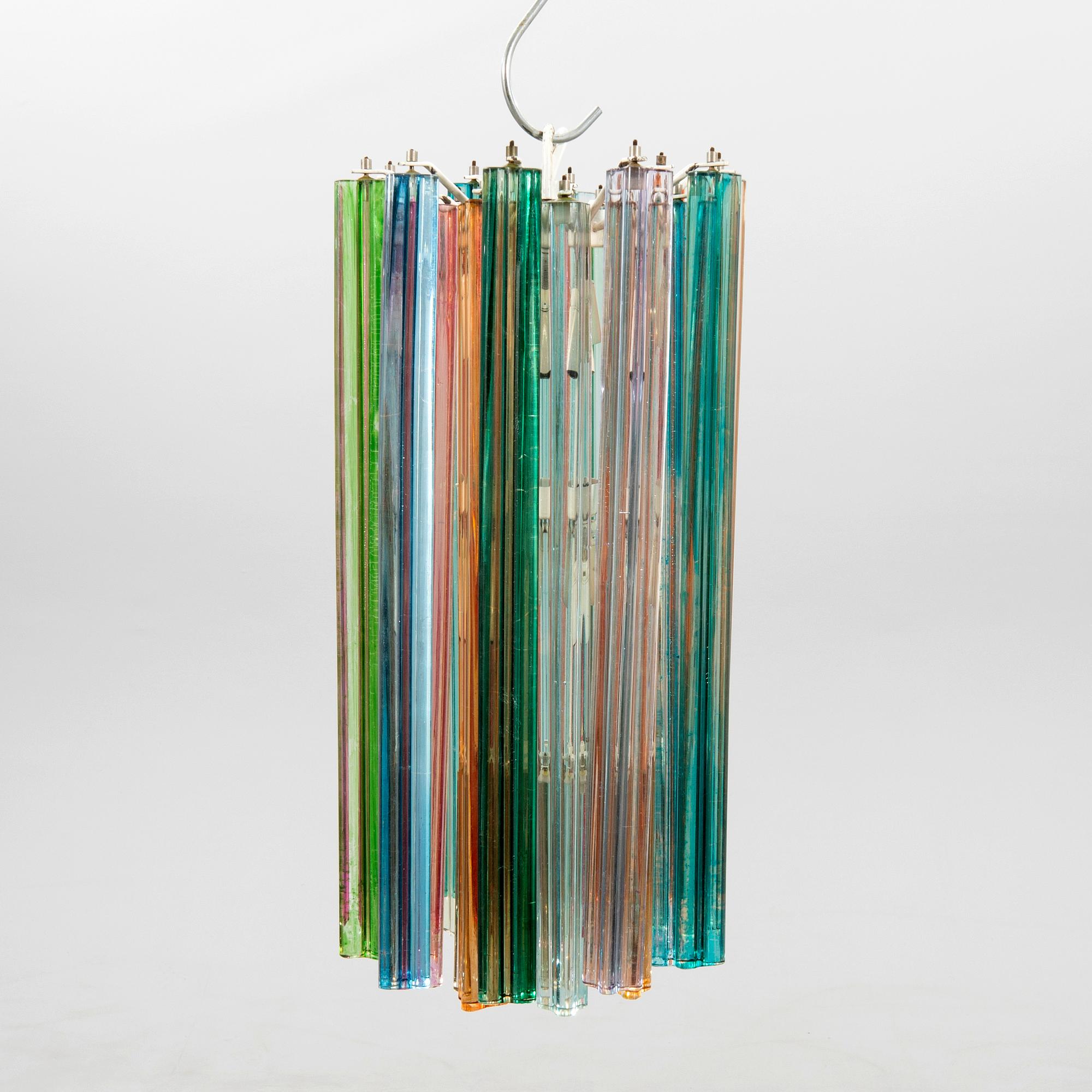 Ceiling Lamp Murano Italy mid/second half of the 20th century.