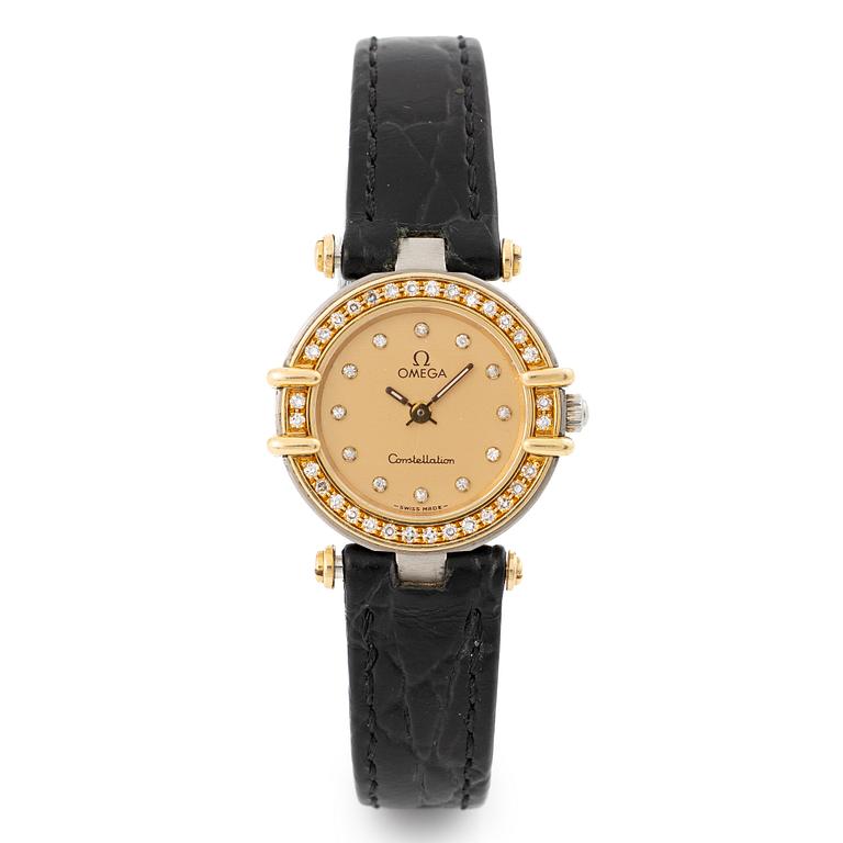 Omega, Constellation, wristwatch, 22,5 mm.