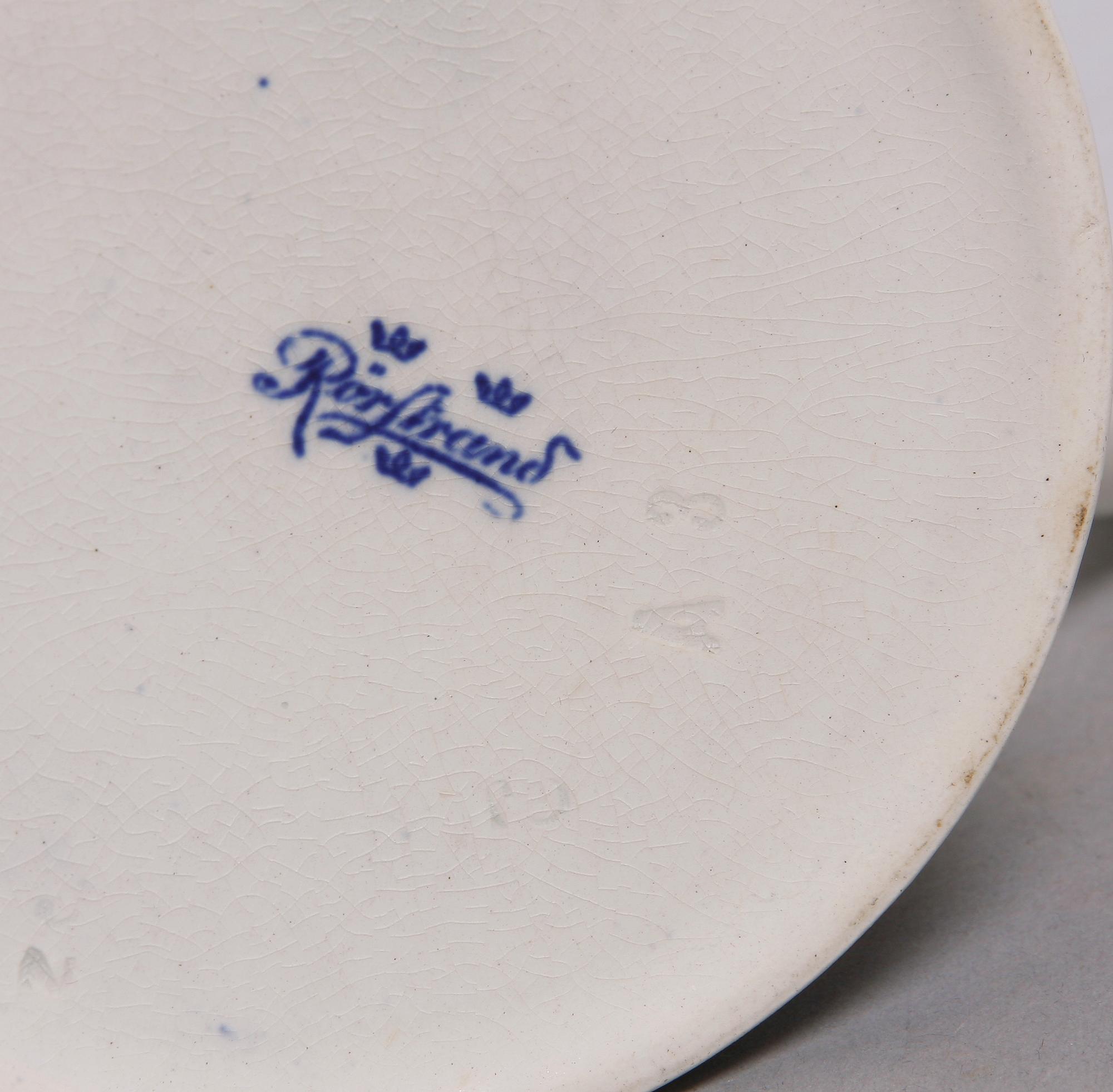 MUGG, flintgods, Rörstrand, omkring 1900.