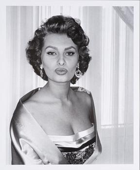 Per-Olow Anderson, "Sophia Loren photographed in Rome 1955".