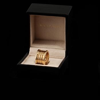 RING, 18k guld, B-Zero1, Bulgari. Vikt 13 g.