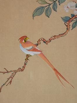 Unidentified artist, two watercolour paintings, 20th century.