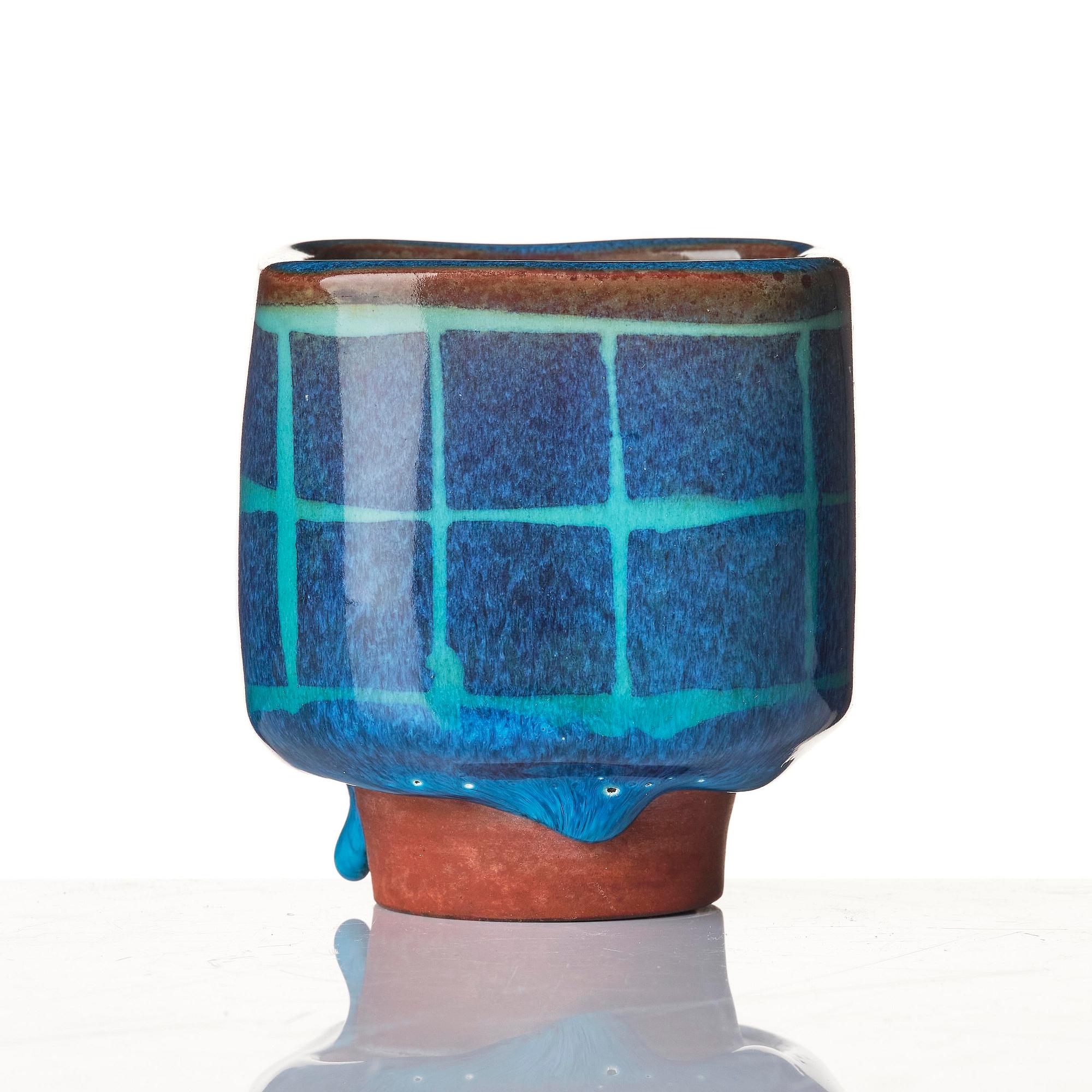 Wilhelm Kåge, a Farsta stoneware vase, Gustavsberg Studio 1950s.