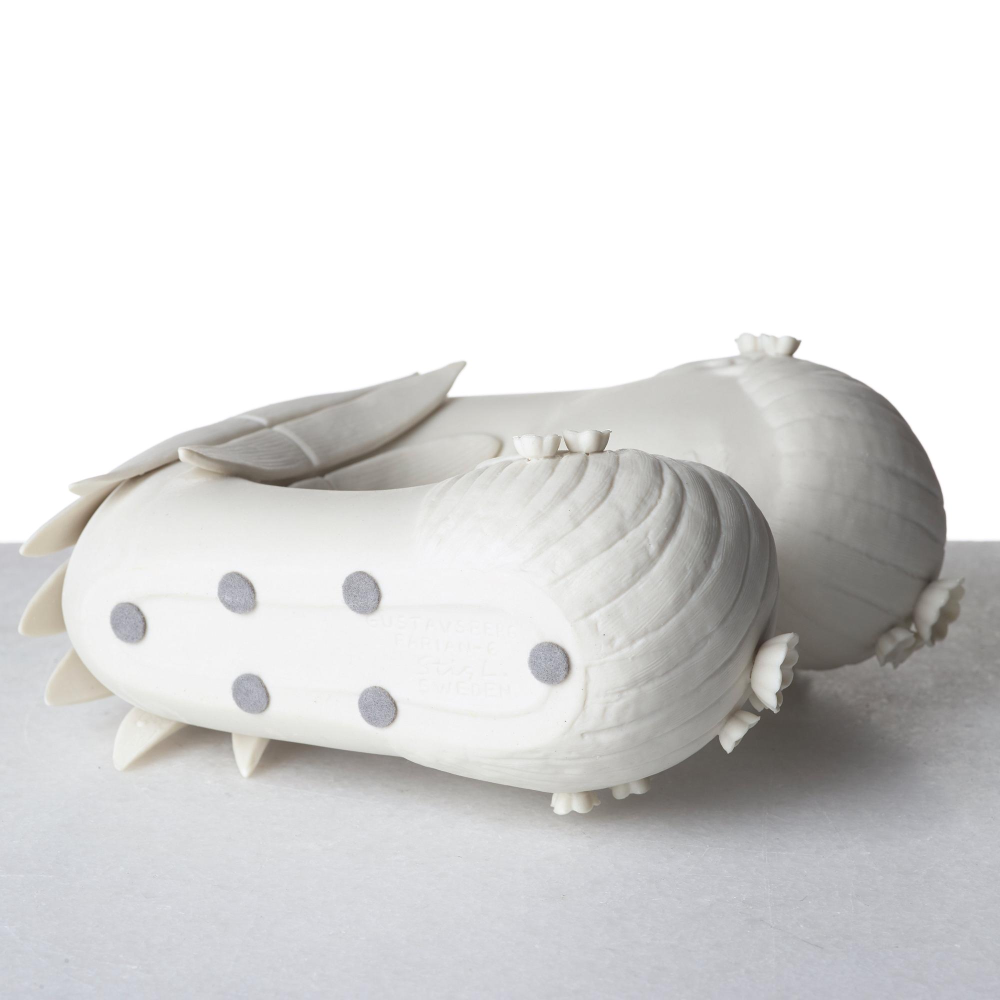 Stig Lindberg, a "parian" porcelain sculpture, "Narcissus" from the "Figurin" series, Gustavsberg, Sweden 1970's.