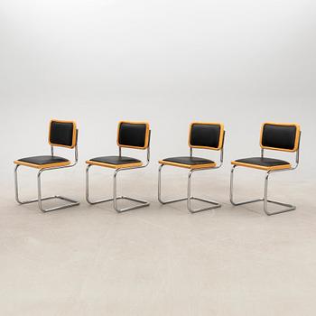 Chairs, 4 pieces, Italy, late 20th century.