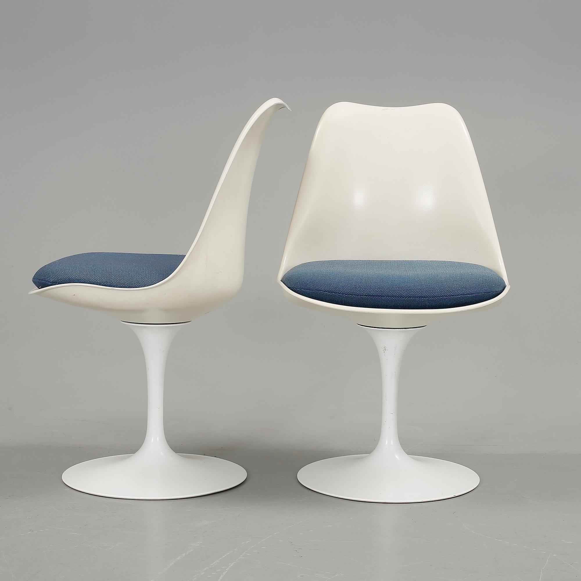 STOLAR, 5 st, "Tulip", Eero Saarinen, Finland.