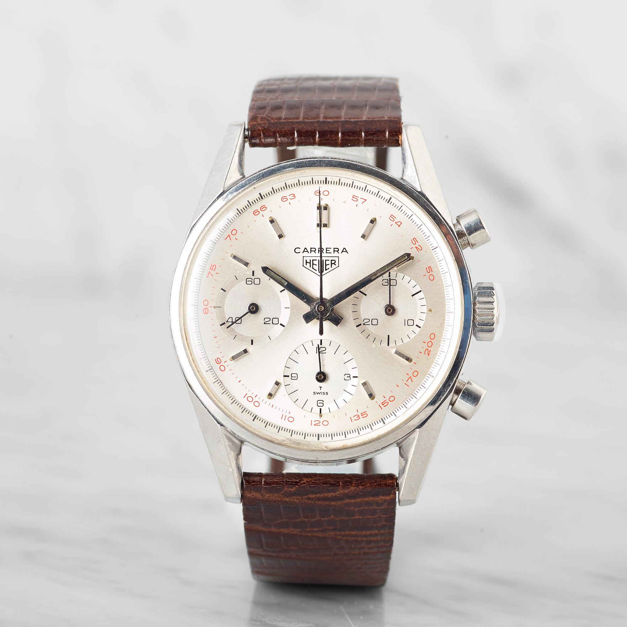 HEUER, Carrera, chronograph.