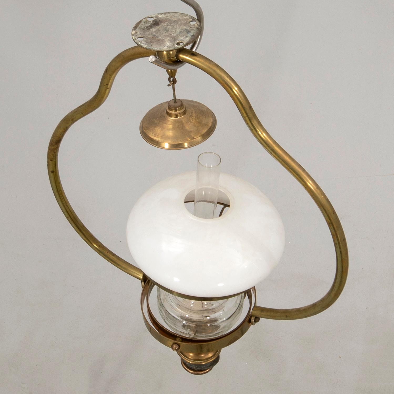 Salon lamp for ships JG Larsen Stockholm 1910s.