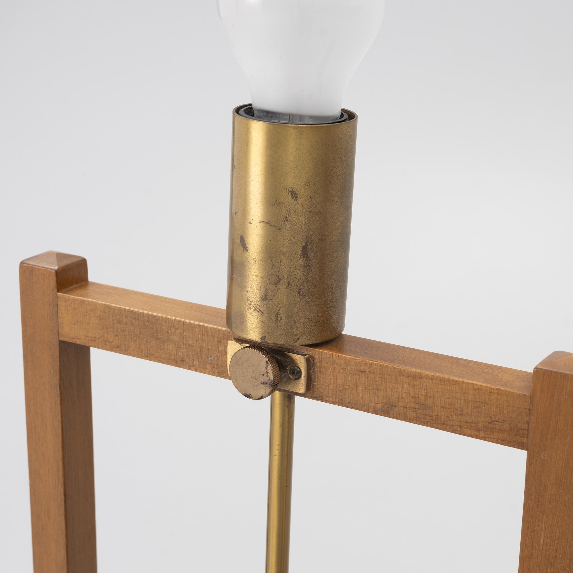 Josef Frank, Golvlampa, modell G 2548, "Kryckan", Firma Svenskt Tenn, före 1985.