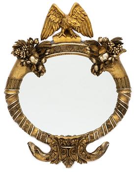 Spegel, troligen England, 1800-tal.