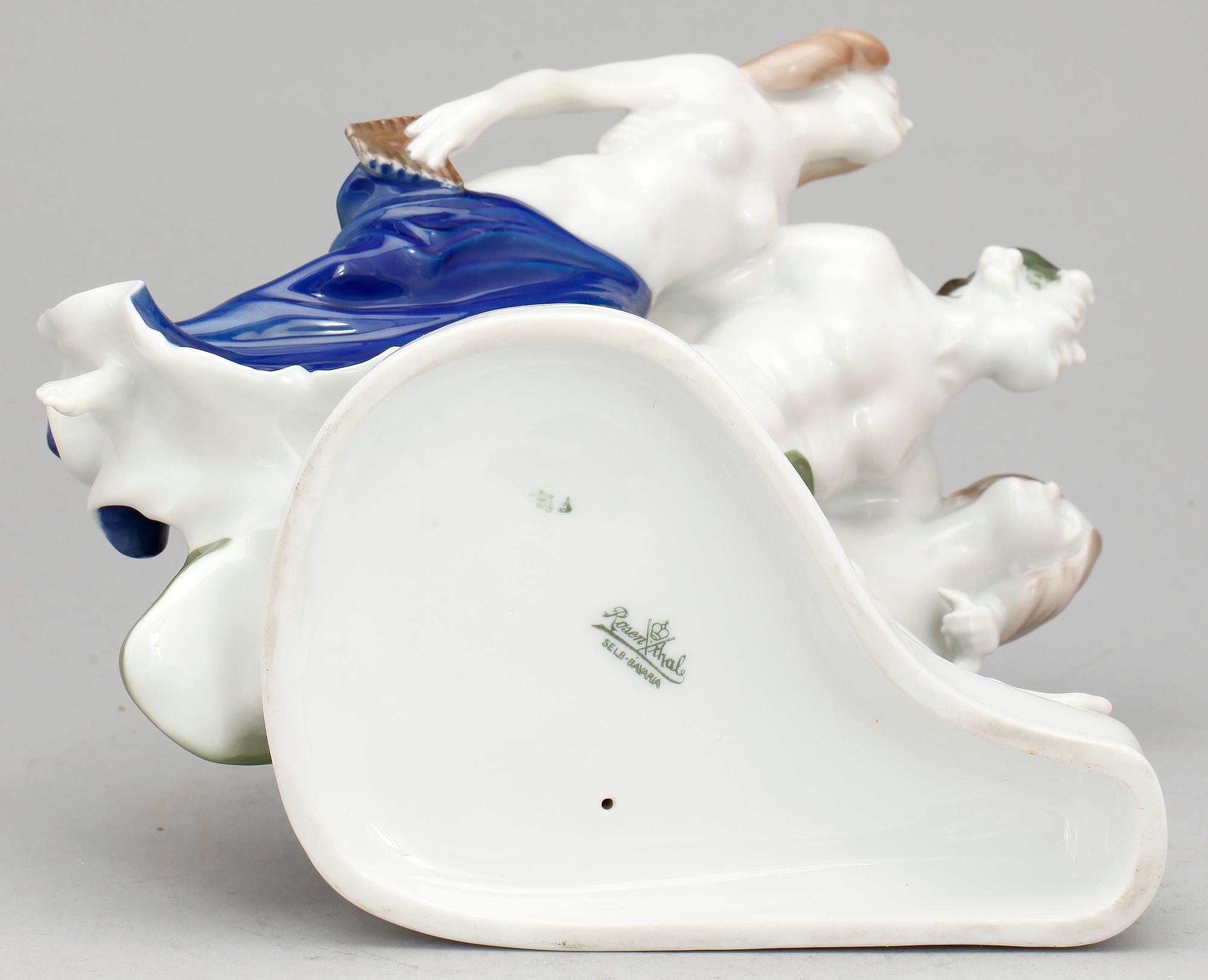 FIGURIN, porslin, Tyskland, 1900-tal.