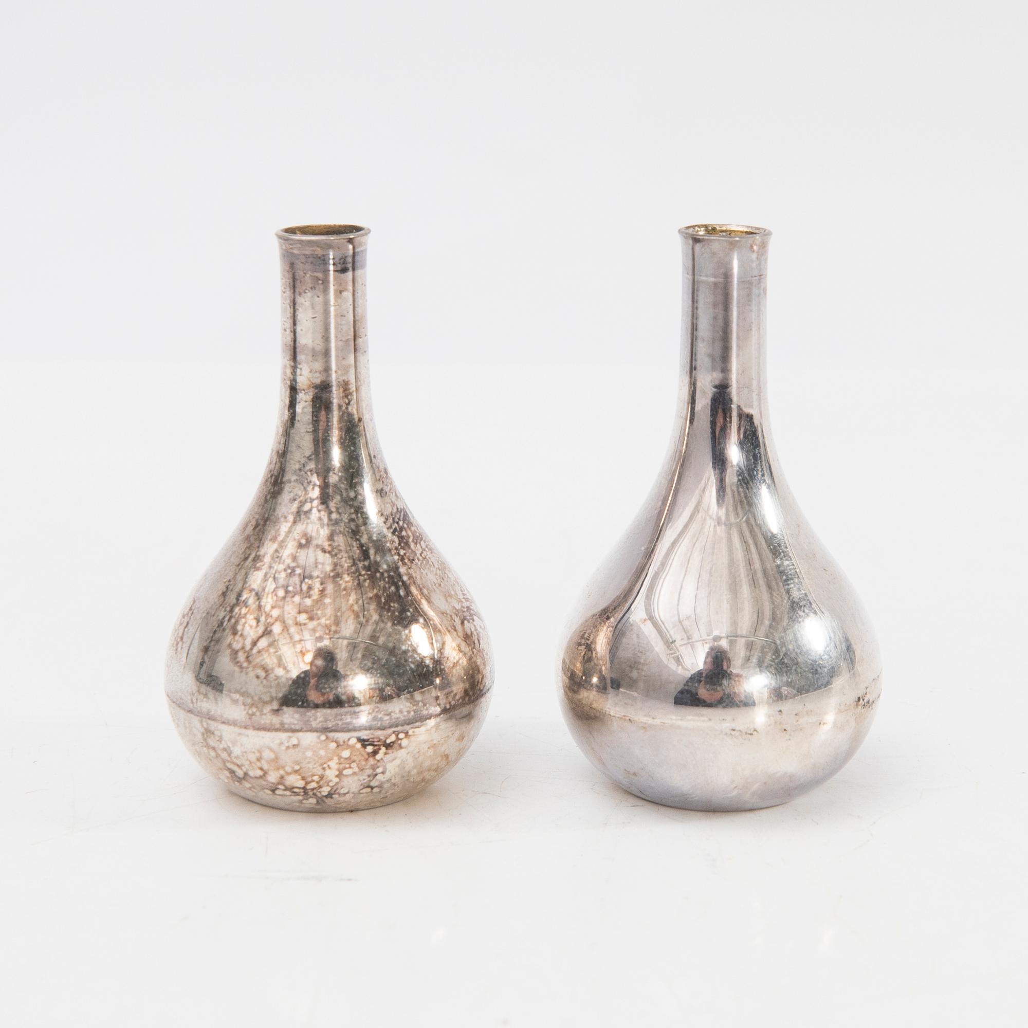 Jens Quistgaard, Candle holders, 10 pcs, Denmark, second half of the 20th century.