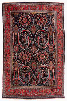 An Antique Persian Bidjar Rug, c 212 x 135.