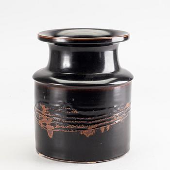 STIG LINDBERG, a stoneware vase, from Gustavsbergs Studio.