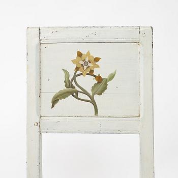 A pair of Swedish chairs, 18th/19th century.
