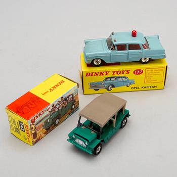 A 16 pcs collection of DINKY toy cars.