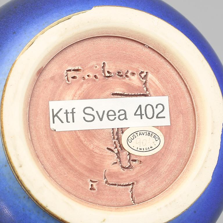 VAS, stengods. Berndt Friberg, Gustavsberg studio 1967.