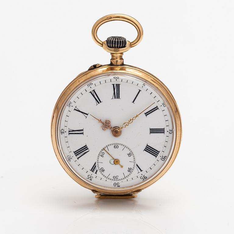 Pocket watch, 33 mm.