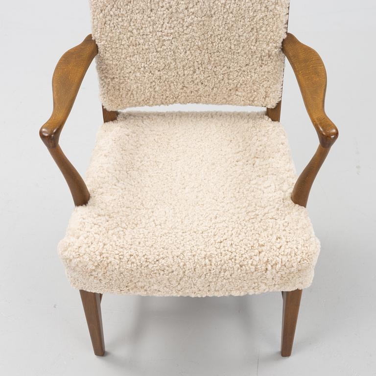David Rosén, a Swedish Modern easy chair, 1940's/50's.