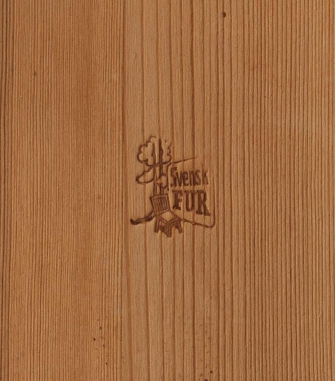 STOLAR, 4 st, "Svensk fur". 1900-tal.