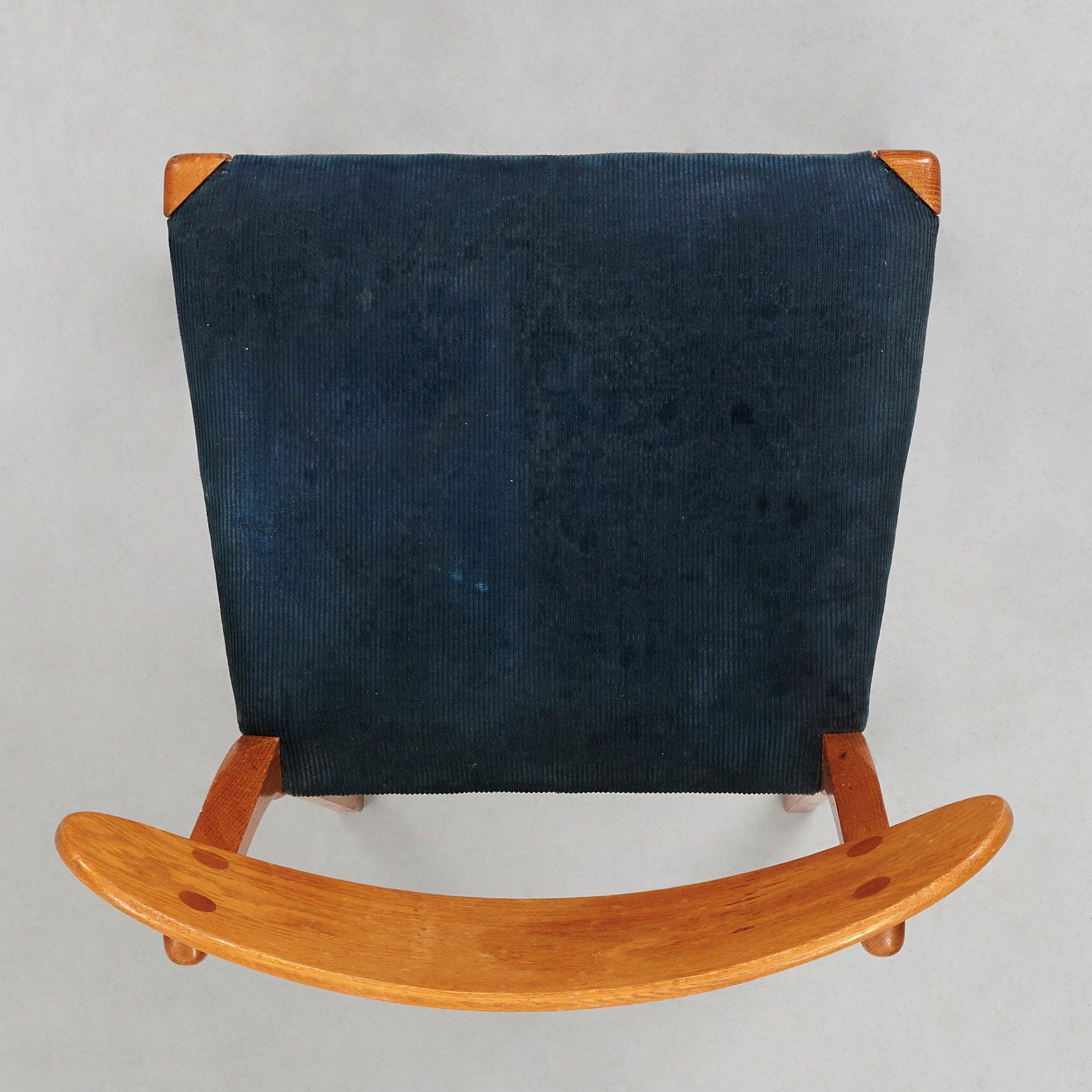 HANS J WEGNER, stol "2c serie", Plan Møbler, Danmark 1940-50-tal.