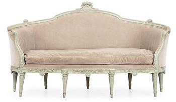 443. A Gustavian 18th Century sofa.