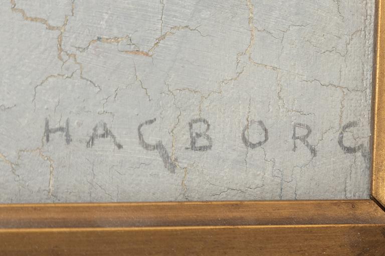 August Hagborg, Vinterbild.