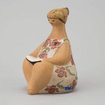 LISA LARSON, a 'Charlotta' stoneware figurine from ABC-flickorna, Gustavberg.