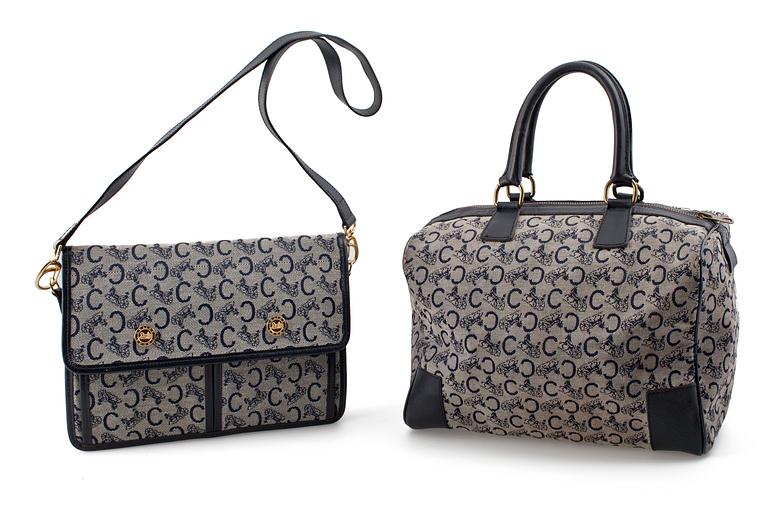 Celine shoulder bag/envelope bag and handbag.