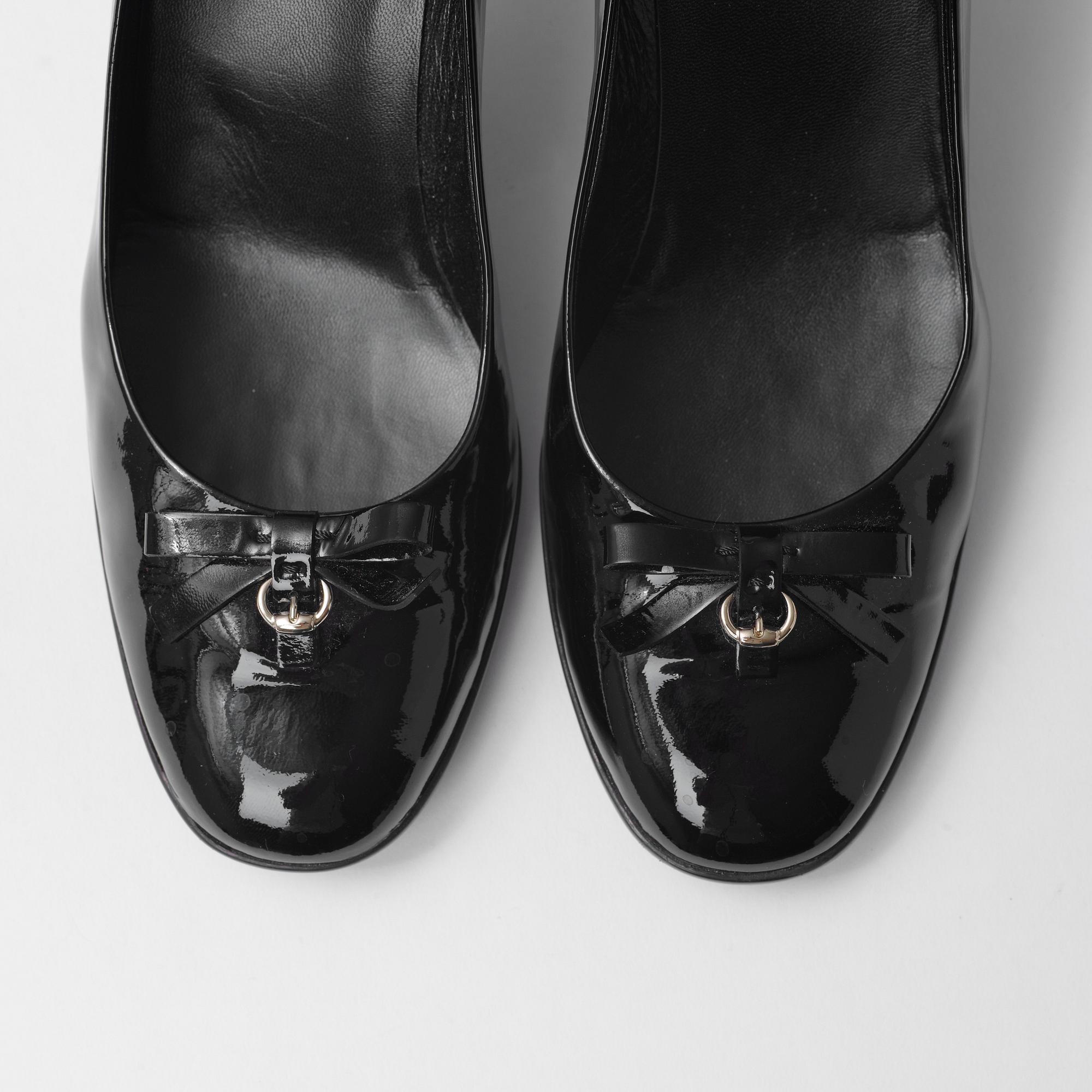 PUMPS, "Scar Pelle s Gomma", GUCCI, storlek 39 1/2.